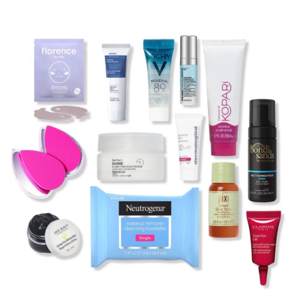 💗 13 Piece Beauty And Skincare Sampler pack